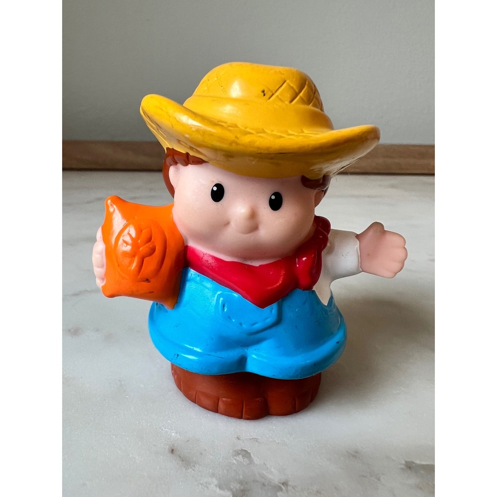 Wheat Farmer Figure Fisher-Price Little People 2011
